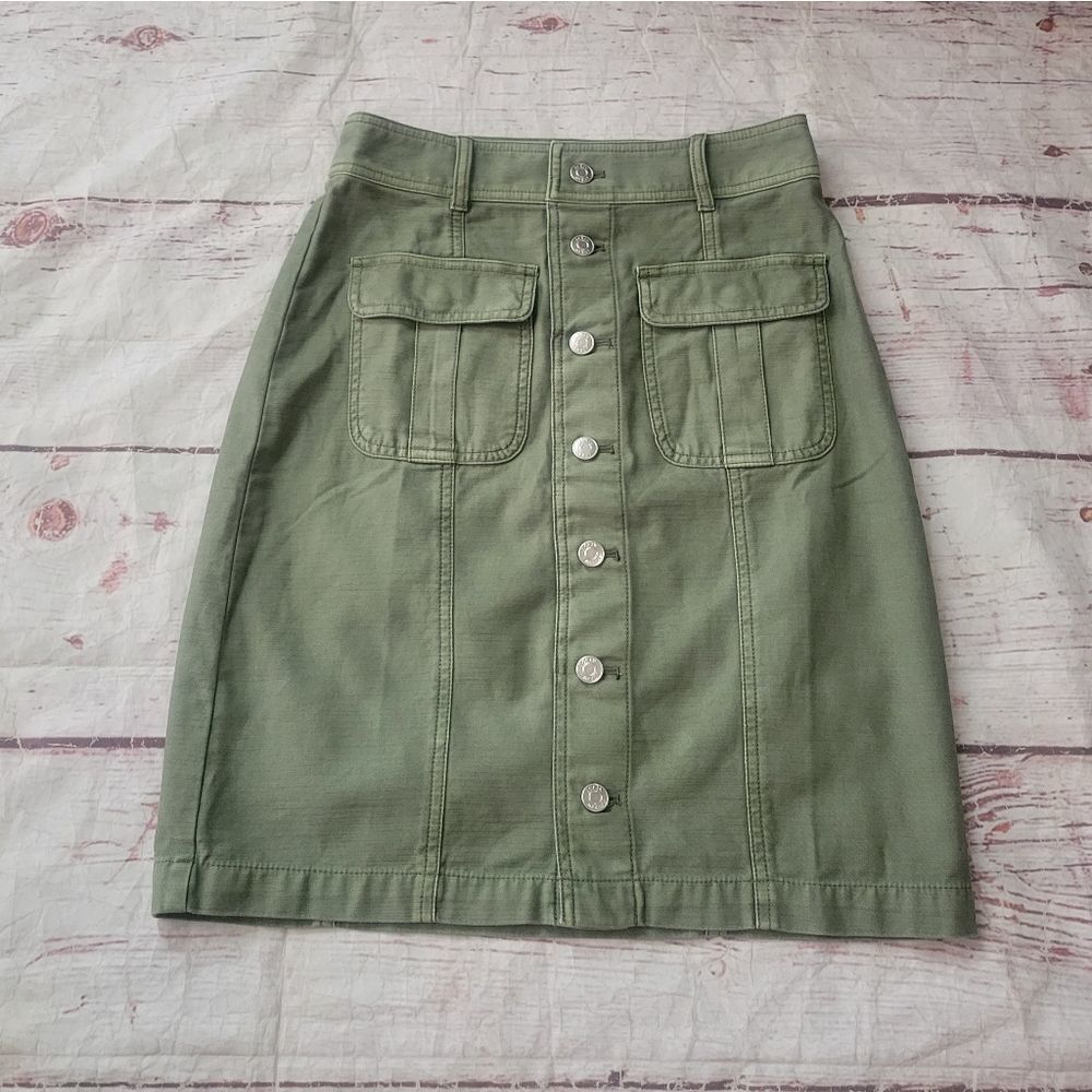 J. Crew Utility‎ Pencil Skirt Size 25 NWT